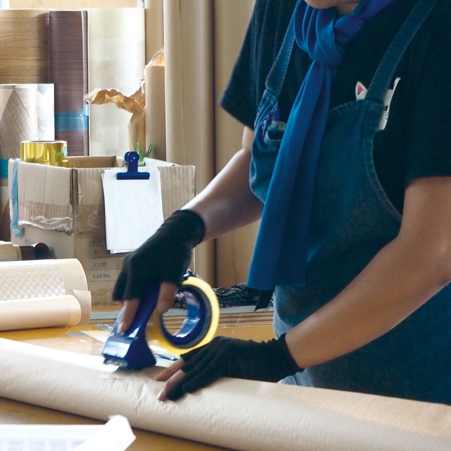 ひとつひとつ丁寧に梱包